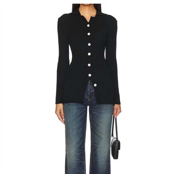 Moussy Sweaters - New | Moussy Vintage - Collar Cardigan Large